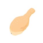 手羽元（鶏肉）の無料イラスト素材