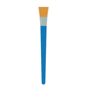 clip art of flat brush-illpop.com
