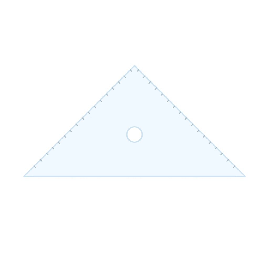 三角定規の無料イラスト素材