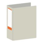 ファイル（バインダー）の無料イラスト素材