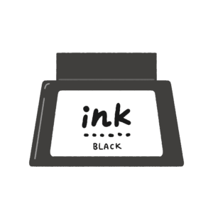 clip art of fountain pen ink container-illpop.com