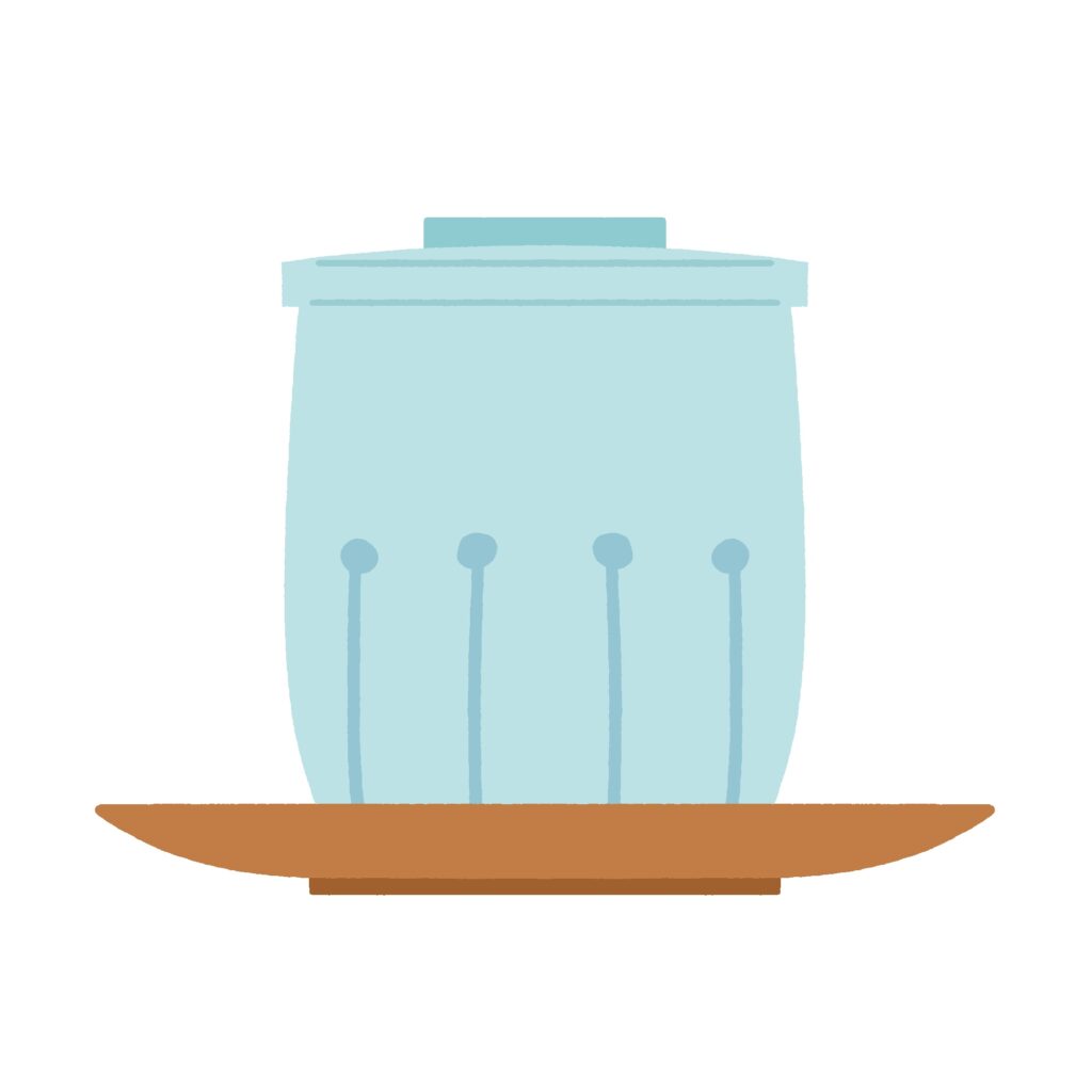 clip art of steamed egg custard