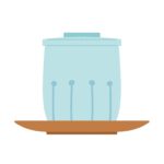 茶碗蒸しの器の無料イラスト素材