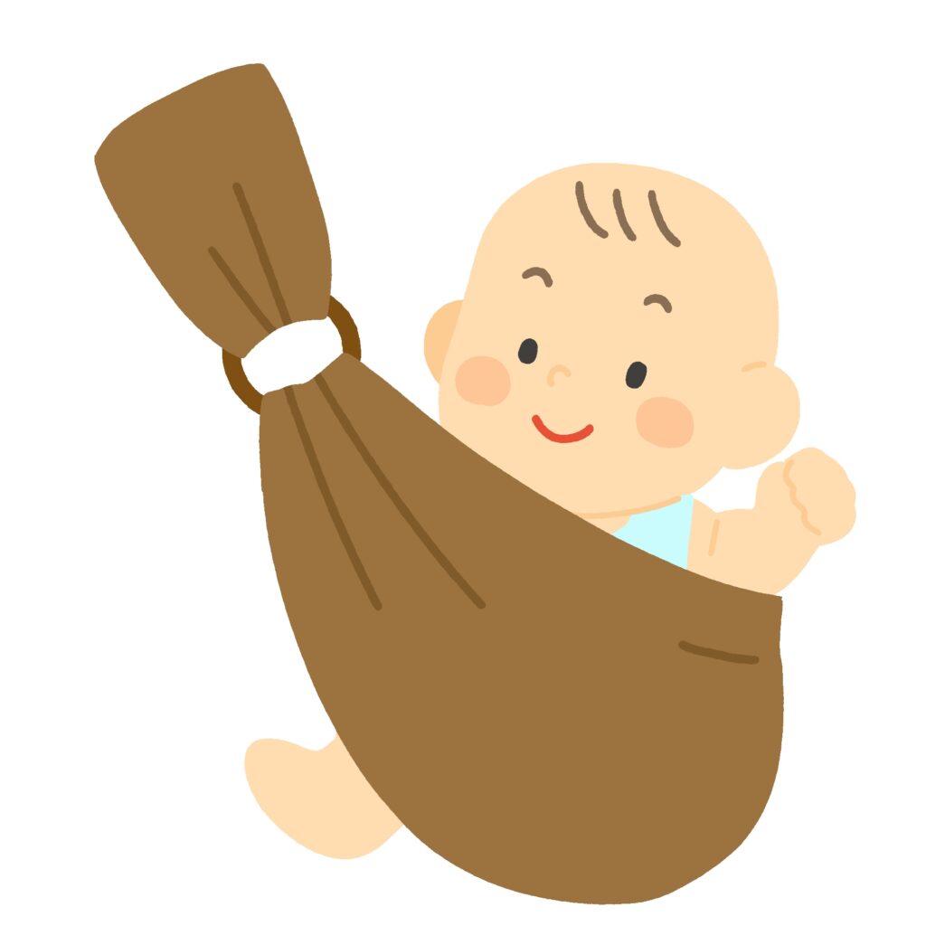 clip art of baby in sling-illpop.com