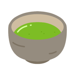抹茶の無料イラスト素材