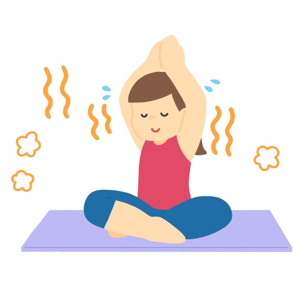 clip art of person doing hot yoga-illpop.com