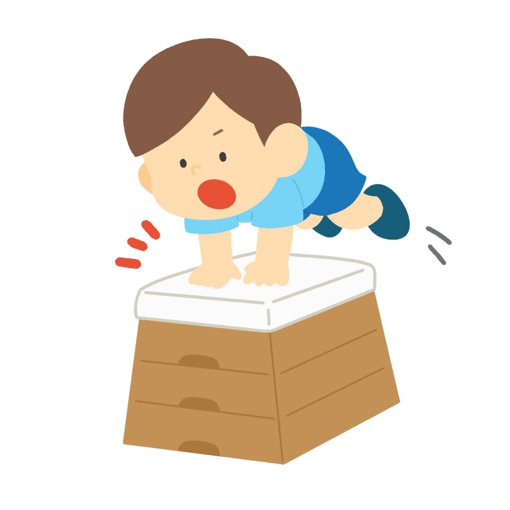 clip art of boy jumping jacks-illpop.com