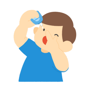 clip art of person who applies eye drops-illpop.com