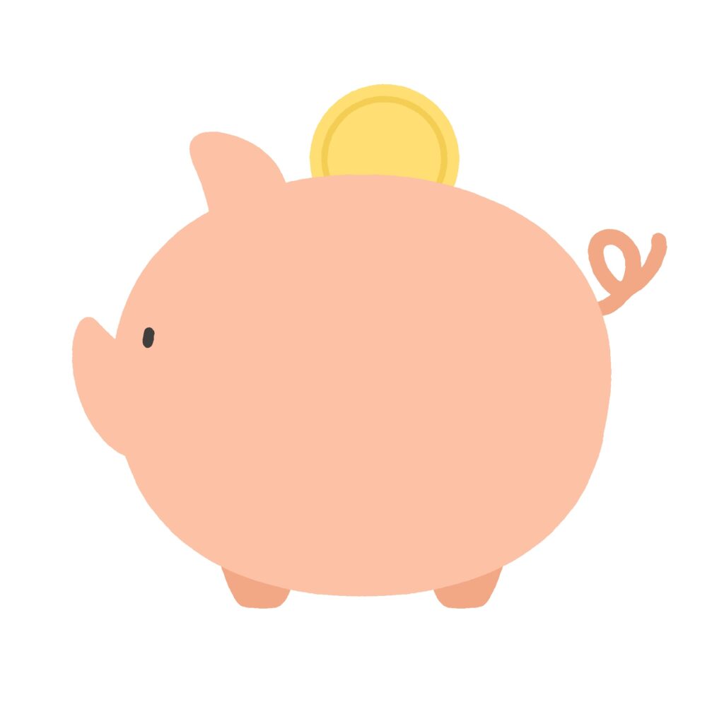 clip art of piggy bank