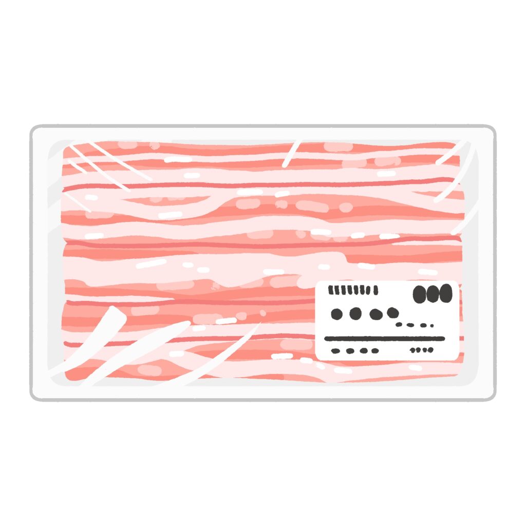 clip art of pork belly in a package-illpop.com