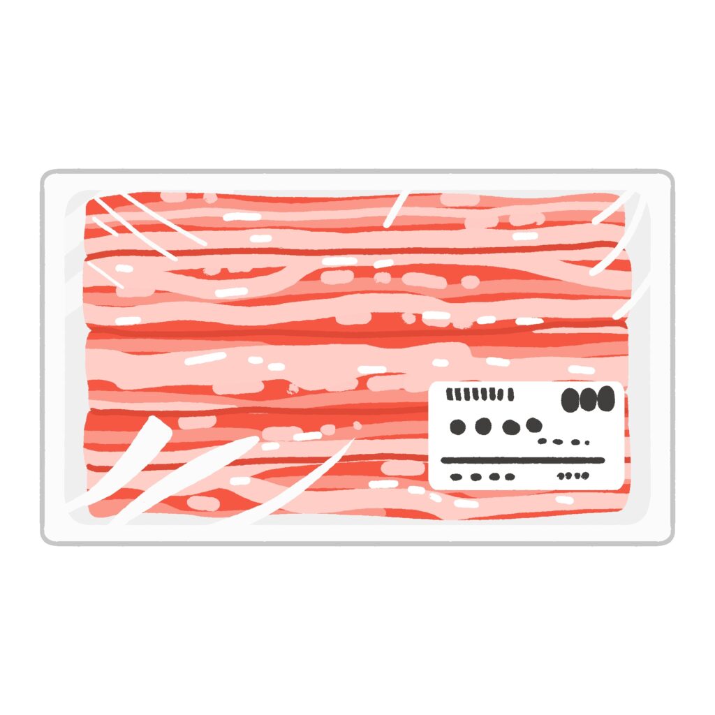 free beef rib(packed) clip art