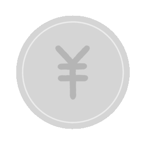 日本の硬貨（円）の無料イラスト素材