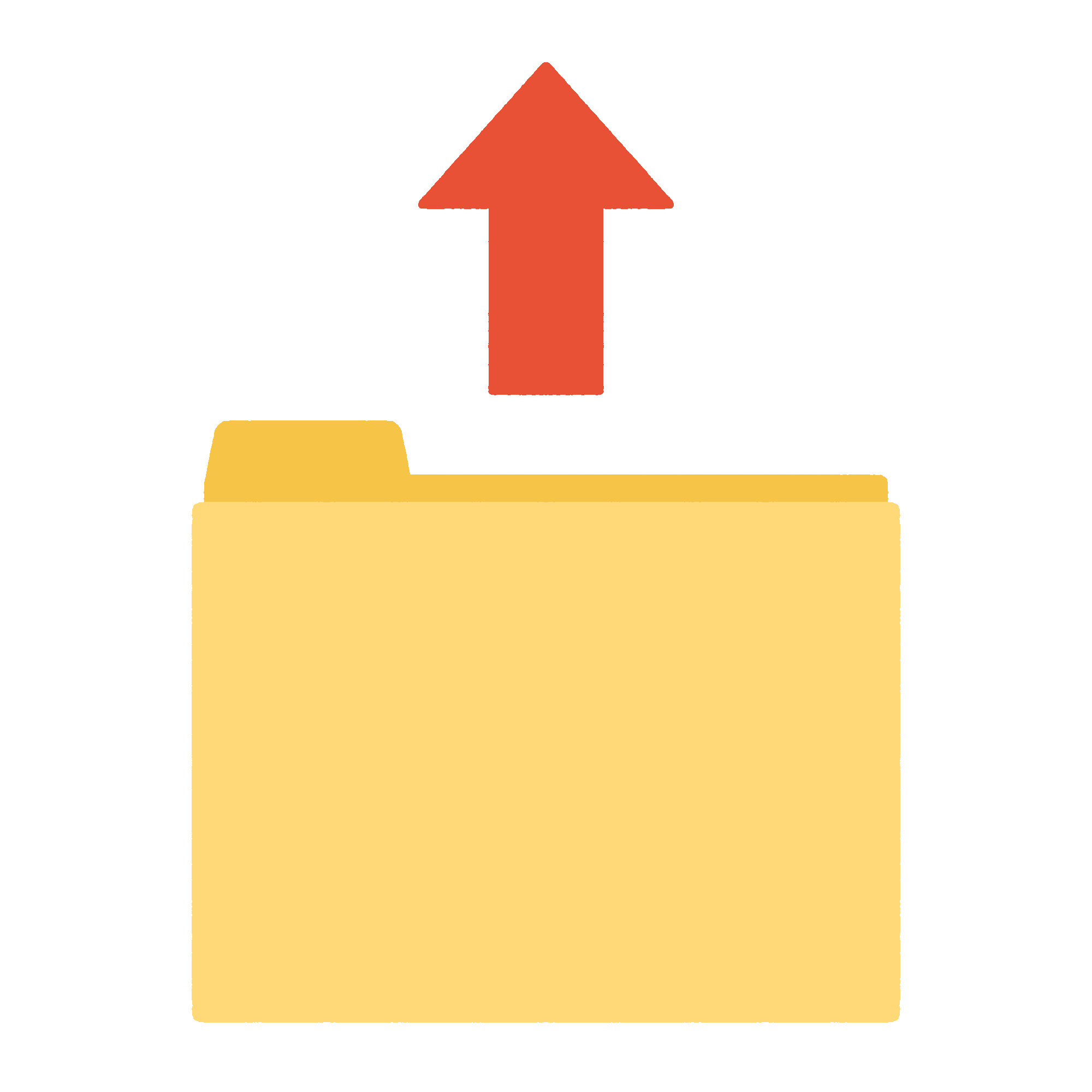 フォルダからアップロードするフリーイラスト素材