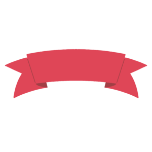 飾り文字用リボンのフリーイラスト素材