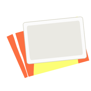 袋から出したホッカイロの無料イラスト素材