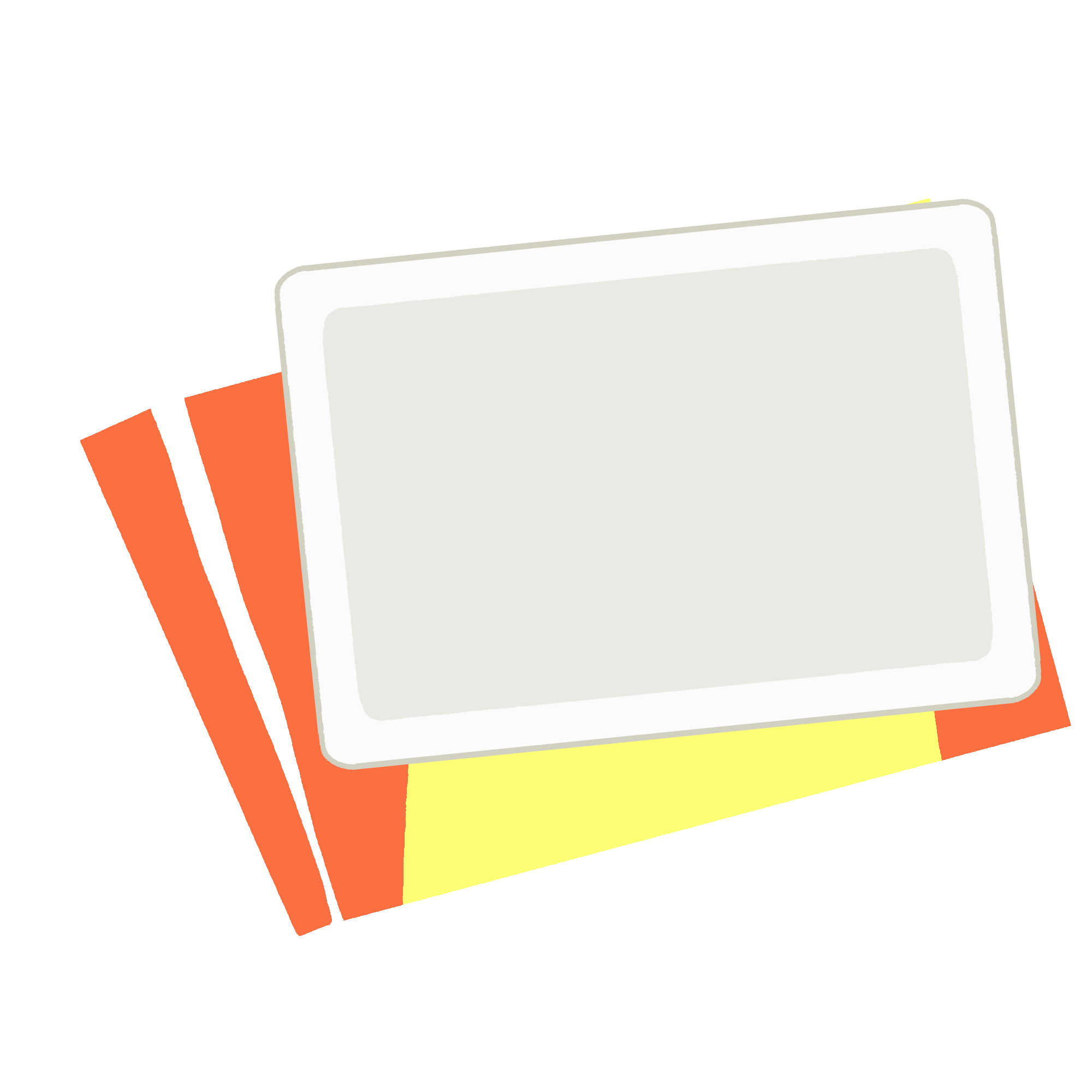 袋から出したホッカイロの無料イラスト素材