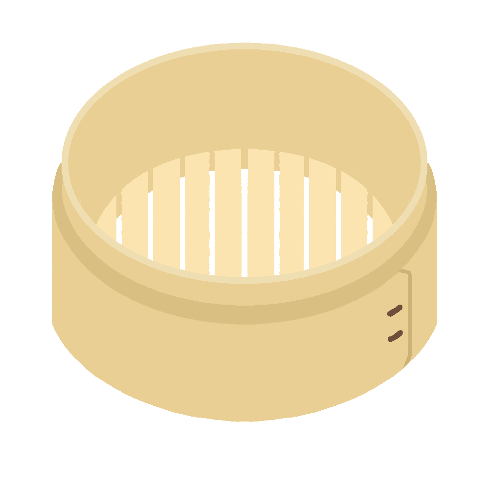 中華せいろの無料イラスト素材