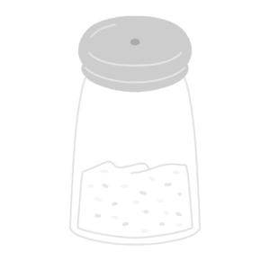 ソルトボトルの無料イラスト素材