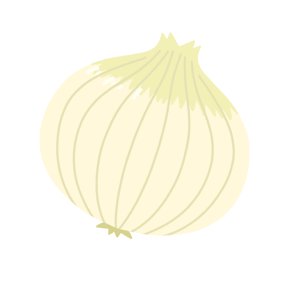 新玉ねぎの無料イラスト｜春の食育・給食だより向け素材