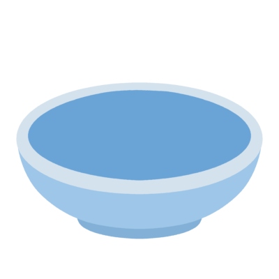 小鉢のフリーイラスト素材