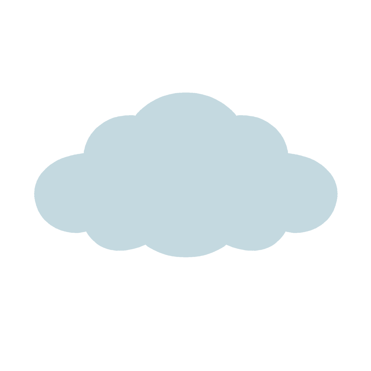雲の無料イラスト｜天気・季節おたより向けカラー素材