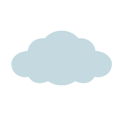 雲の無料イラスト|天気・季節おたより向けカラー素材
