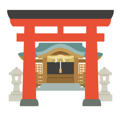 神社の無料イラスト｜初詣・伝統行事向け素材