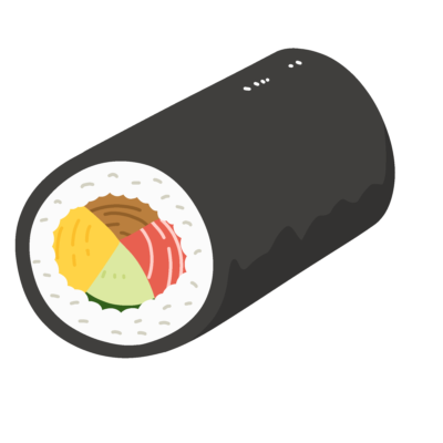 恵方巻の無料イラスト｜節分・食育・給食だより向け素材